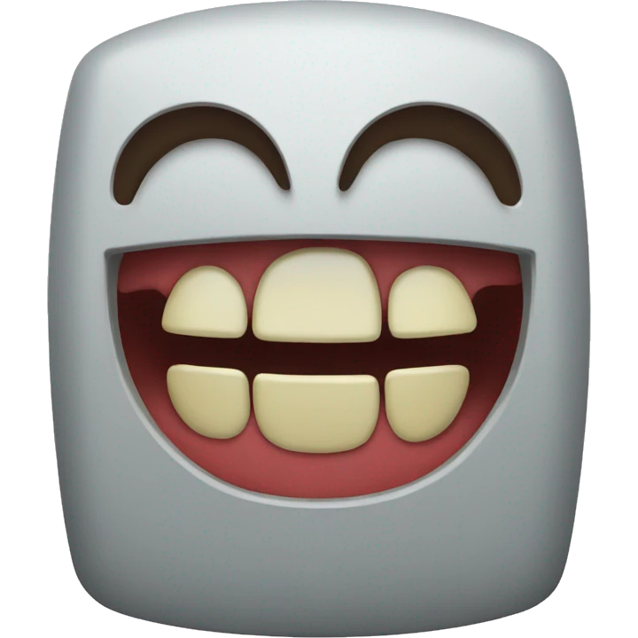 Computer with a big mouth  emoji