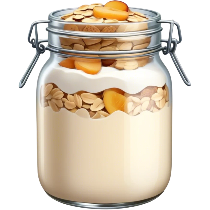 Overnight oats emoji