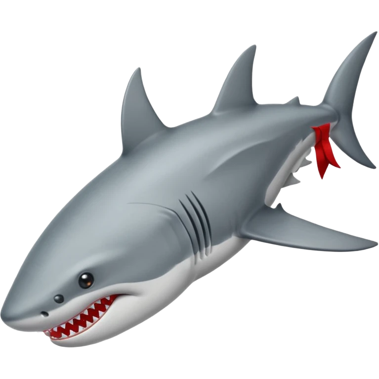 Quiero un tiburón con zapatos emoji