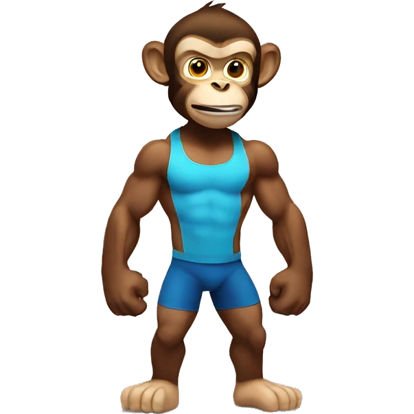 Muscle monkey  emoji