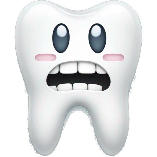teenager tooth with a brace emoji