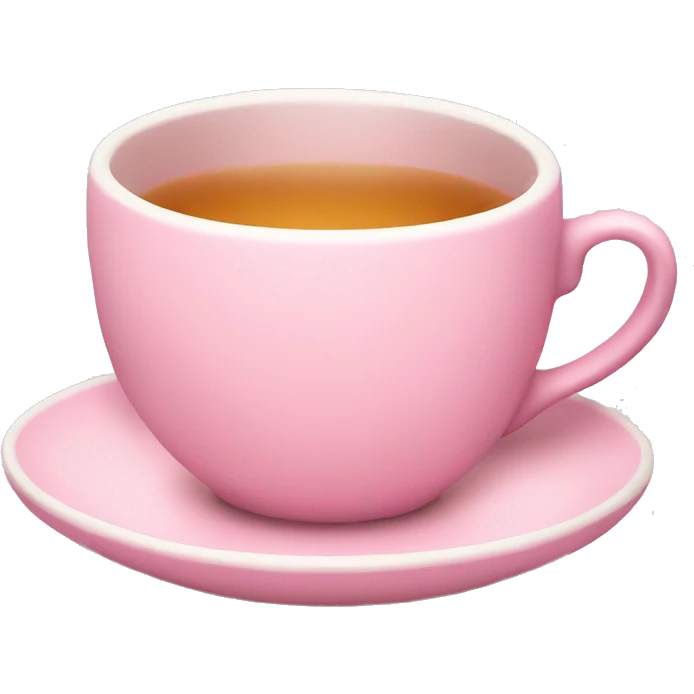 Light Pink tea cup  emoji