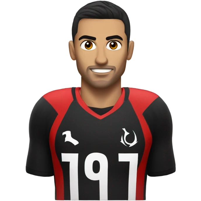 Albanian football player emoji