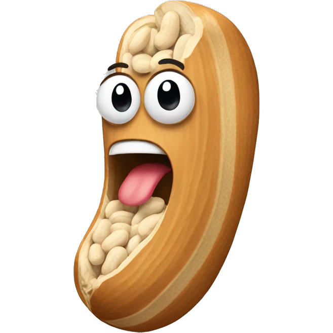 peanut muscle emoji