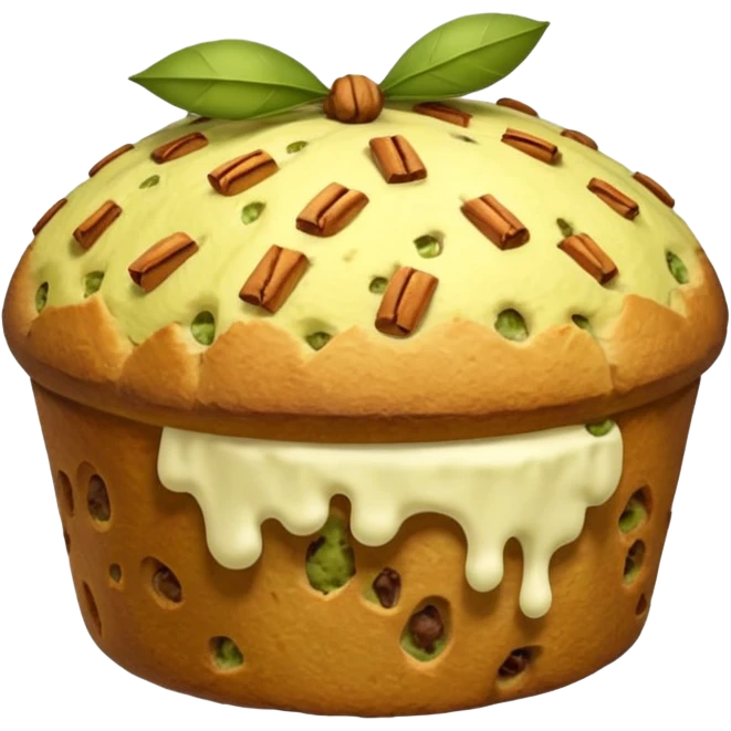 Pistacchio panettone  emoji