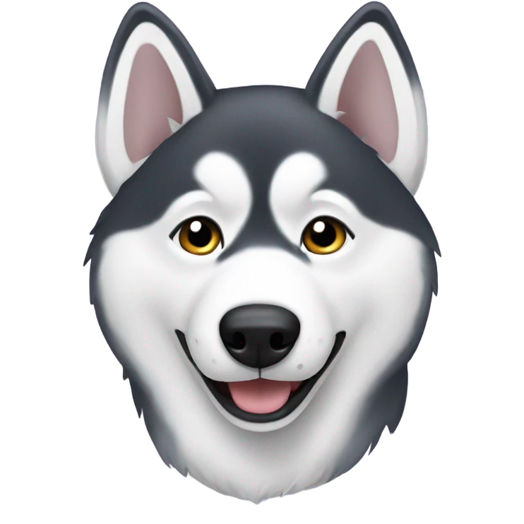 Husky emoji