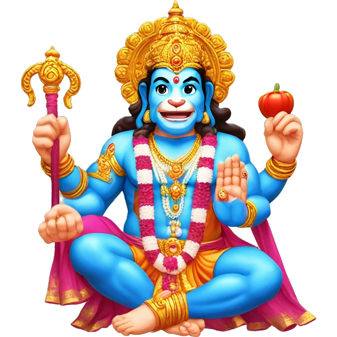 Panch mukhi Hanuman ji  emoji