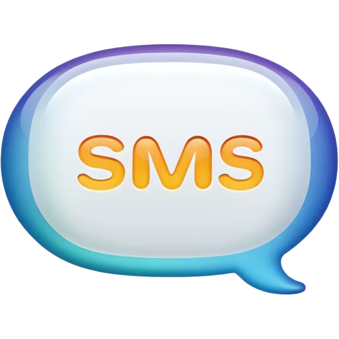 sms message bubble emoji