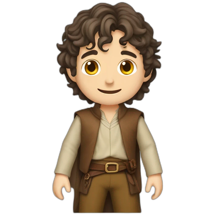 Frodo-emocionado-feliz emoji