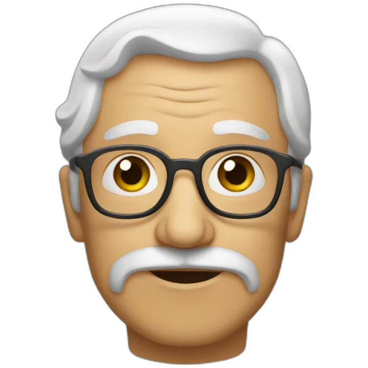 Wise old lover emoji