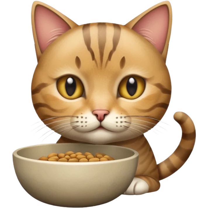 cat with a bowl cut emoji