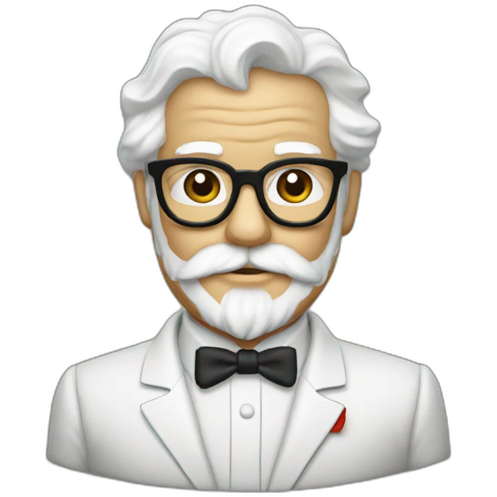 colonel sanders christmas emoji