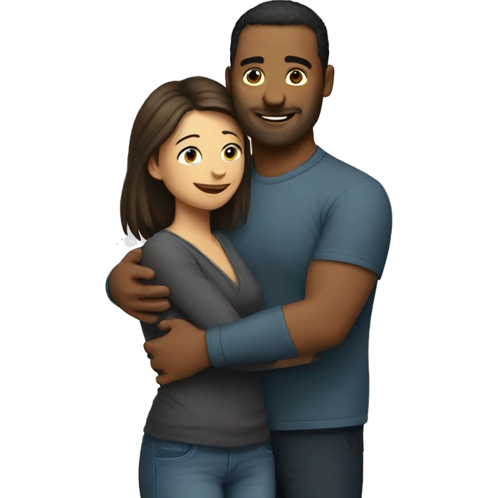 Hug my wife emoji