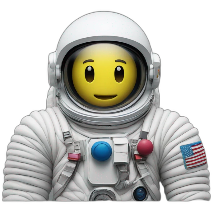 astronaut by KAWS emoji