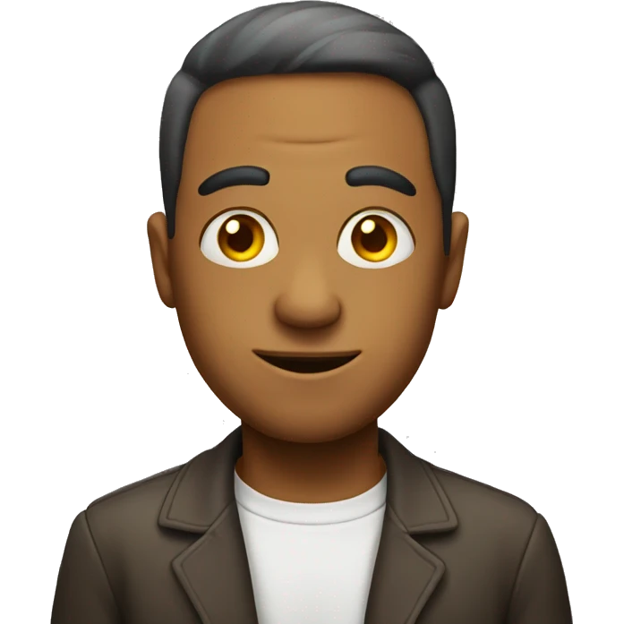 an emoji with a smirk and rolling eyes emoji