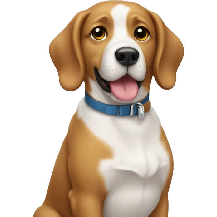 dog shopping emoji