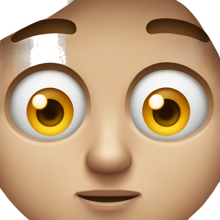 Face with Eye twitching  emoji