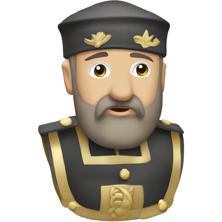 un berbec regal cu doar capul c coroana si cu un nume de desupt EgalRO emoji