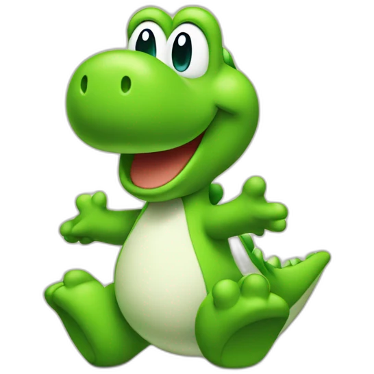 Happy Yoshi emoji