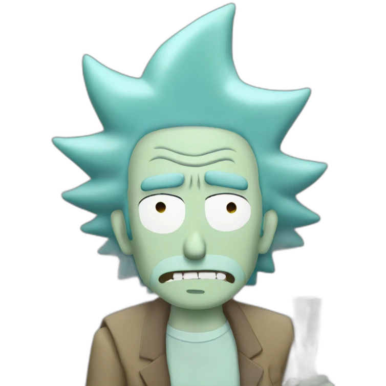 rick sanchez drinking emoji