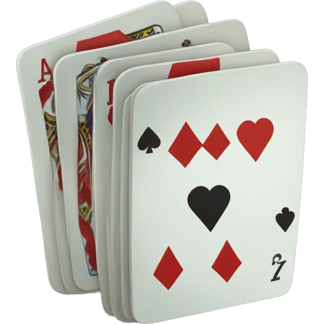 poker card be a house emoji