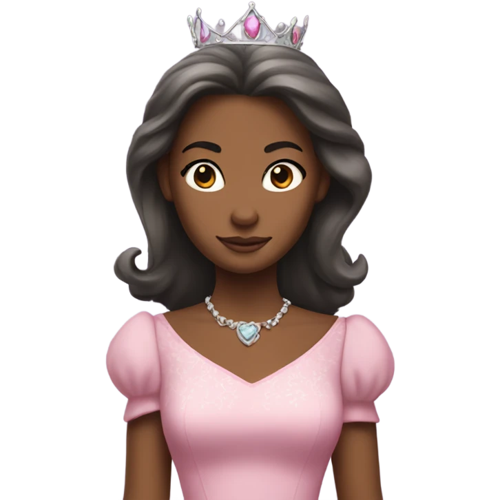 princess with two feet behind her head like bunny eares emoji
