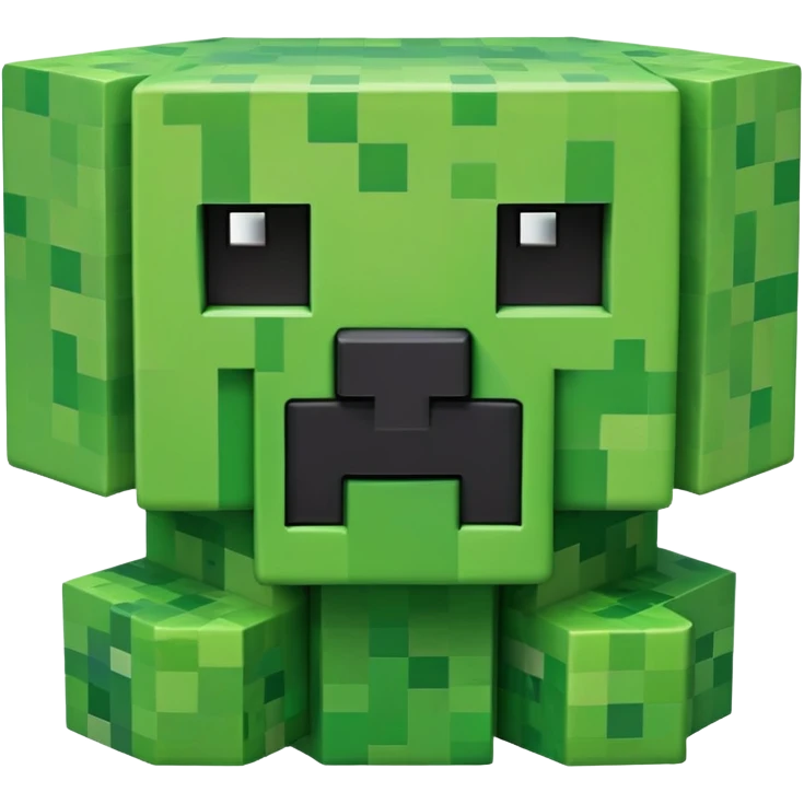 Minecraft creeper emoji