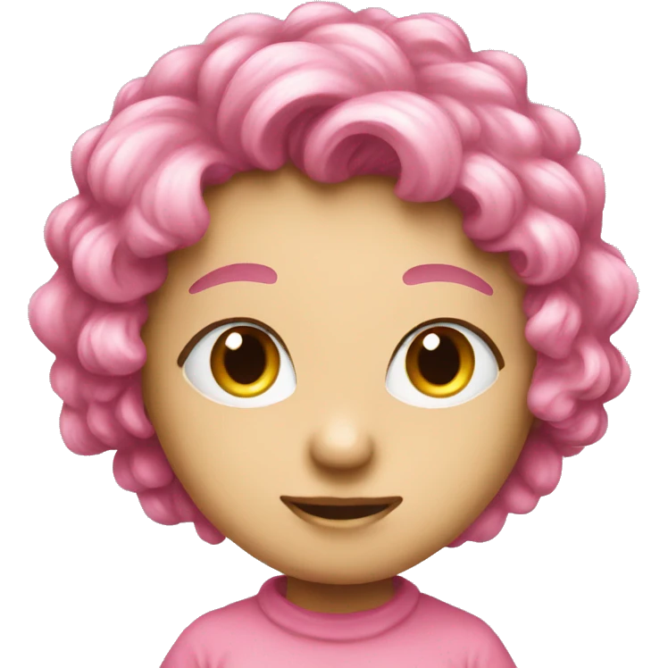 Canvas, paint, pink  emoji