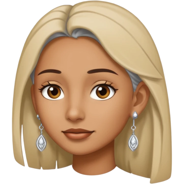 hipster earring emoji