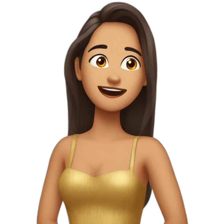 Rosalía cantando motomami Vila Tobella emoji