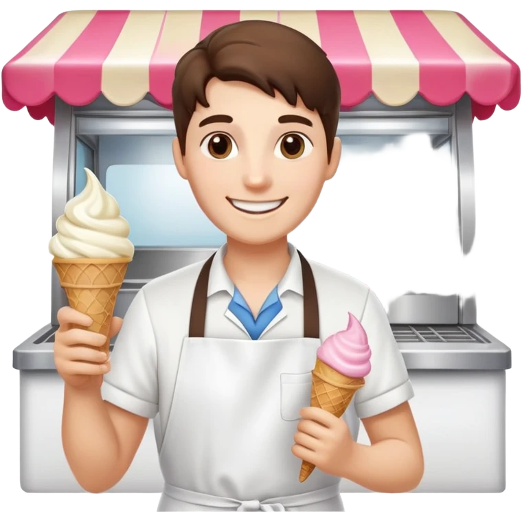 ice cream vendor emoji
