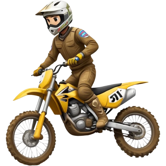 Motocross emoji