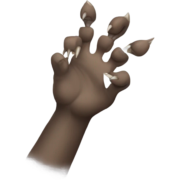 Cat claws  emoji