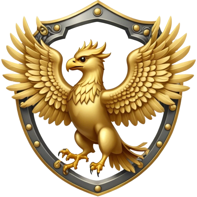 Gryphon with shield emoji