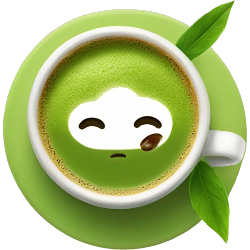 Matcha Coffee emoji