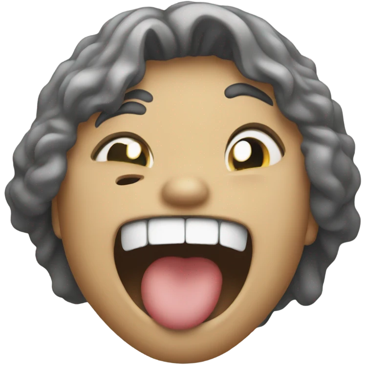 Mouth wide open emoji