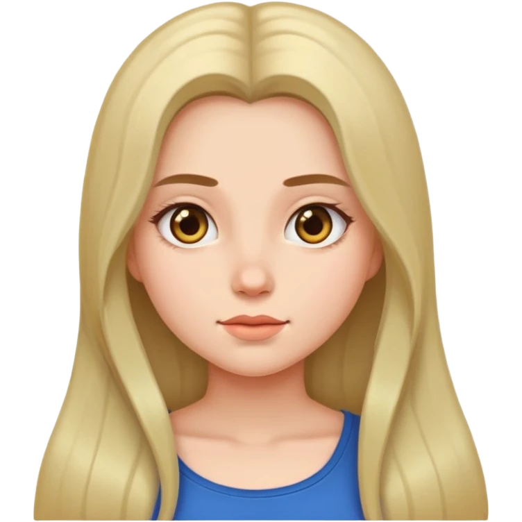 girl with big ass emoji