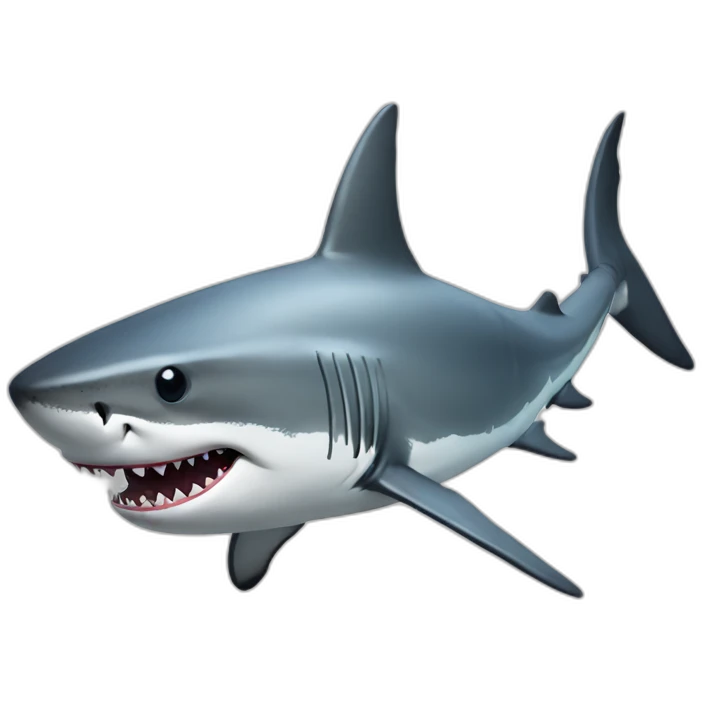 great white shark emoji