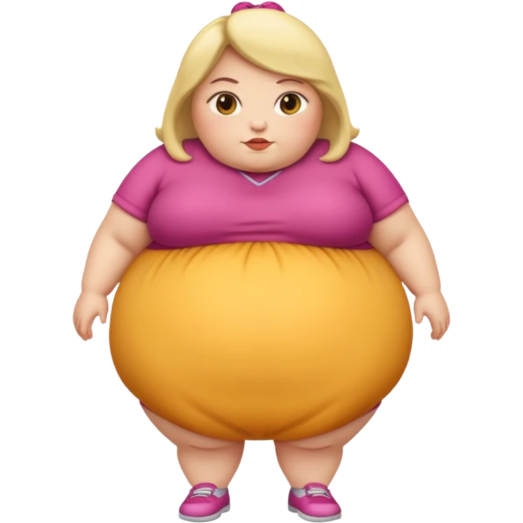 Fattest lady ever emoji