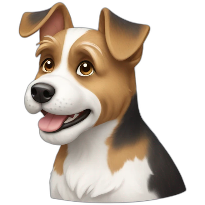 american starforshire terrier emoji