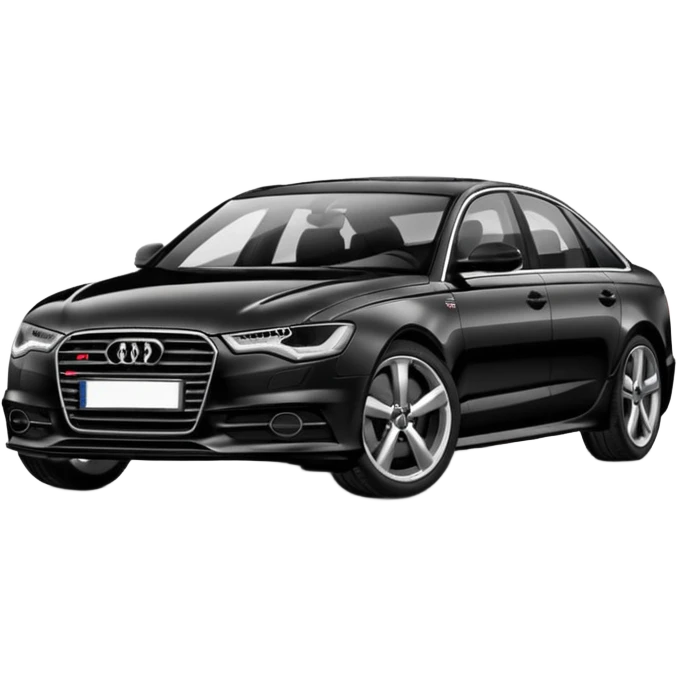 audi a6 c7 black 2016  emoji
