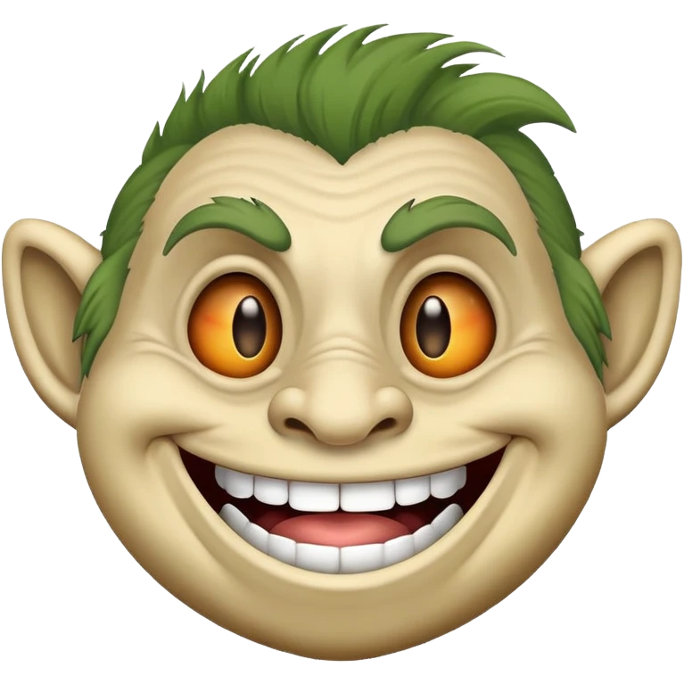 Troll face emoji