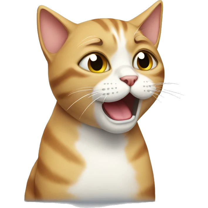 Cat crying emoji