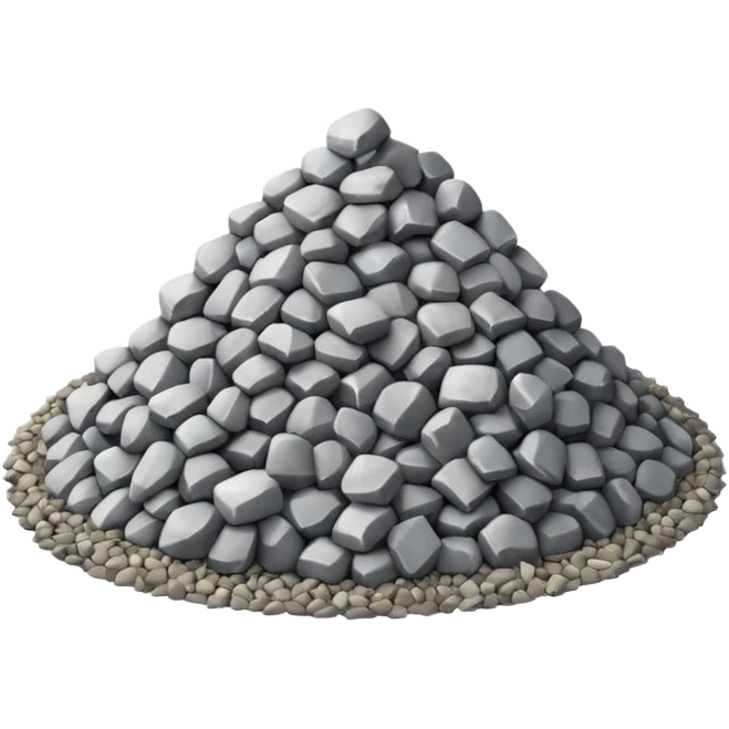 Gratin de graviers emoji