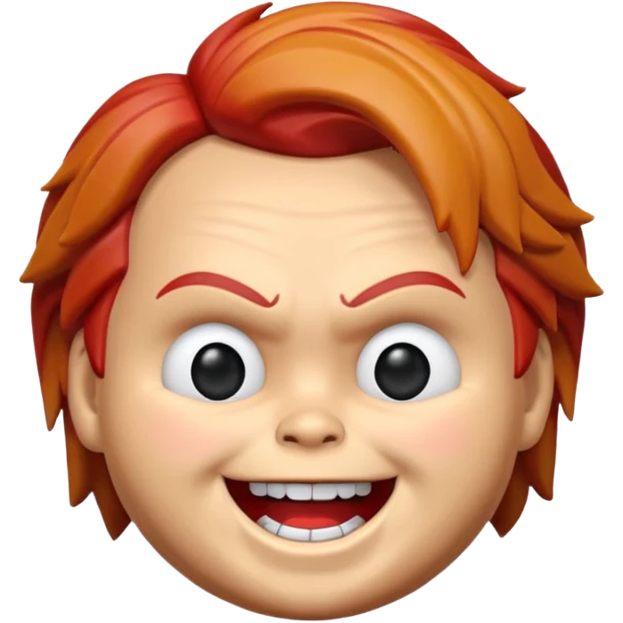 Un emojin de chuky emoji
