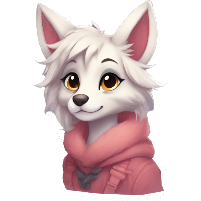 Shy kawaii cute anthro furry by Falvie, LiLaiRa, griffsnuff, AngieWolf emoji