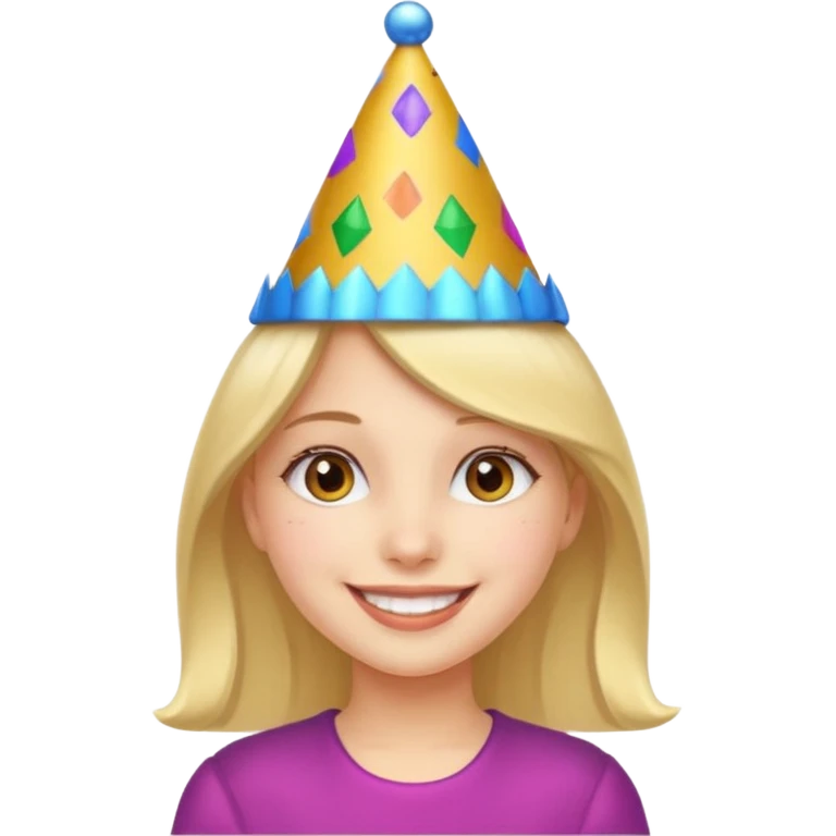 New year girl emoji