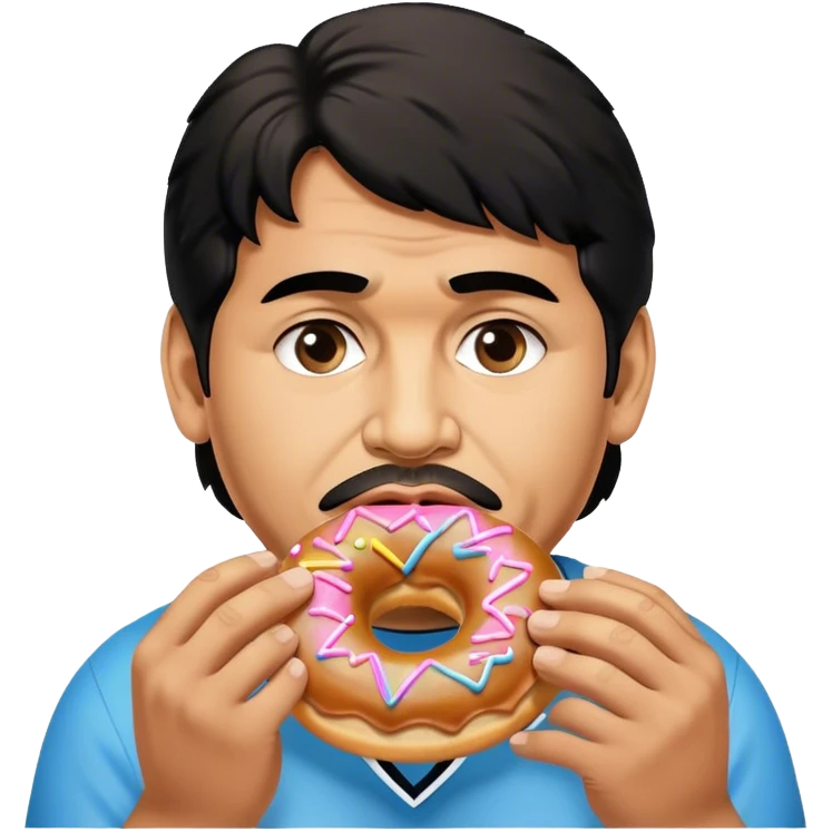 diego maradona giving you a donut emoji