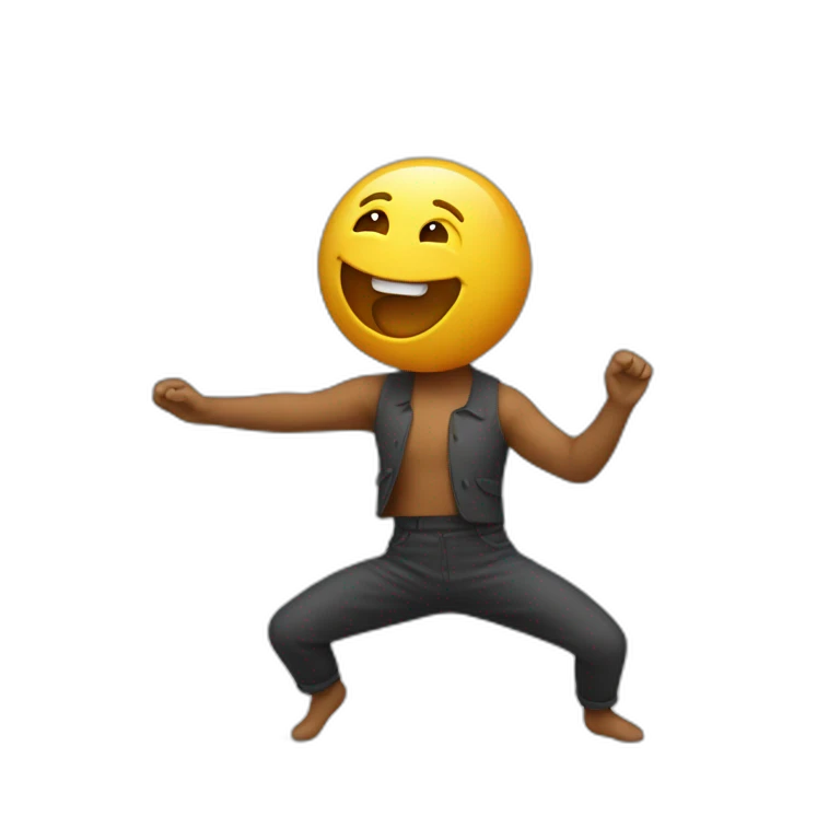 Chat qui danse emoji