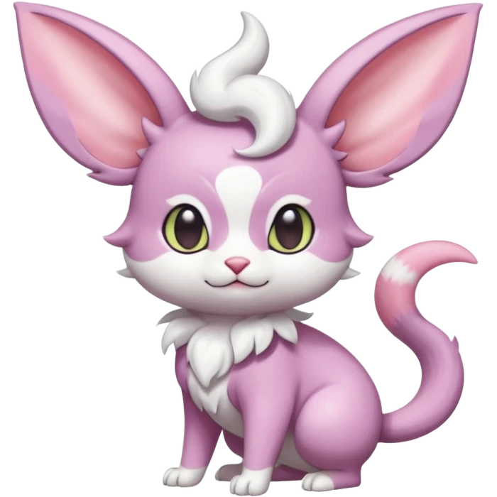  Fey Toony Espurr-Minccino-Skitty-Sprigatito-Purrloin-fusion-hybrid emoji